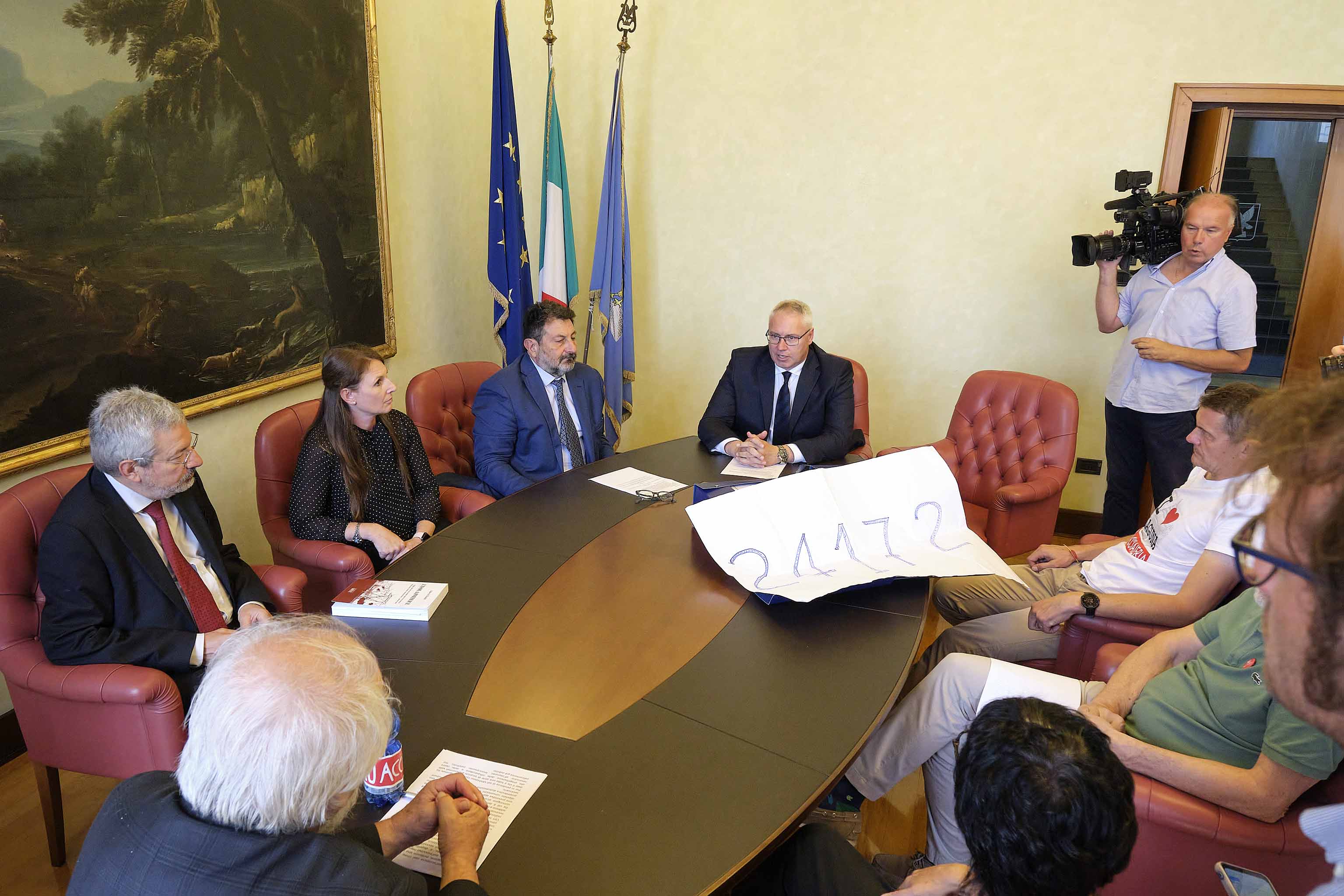AMBIENTE. CONSEGNA PETIZIONE NO ACCIAIERIA. BORDIN: ISTANZE IN IV COMM